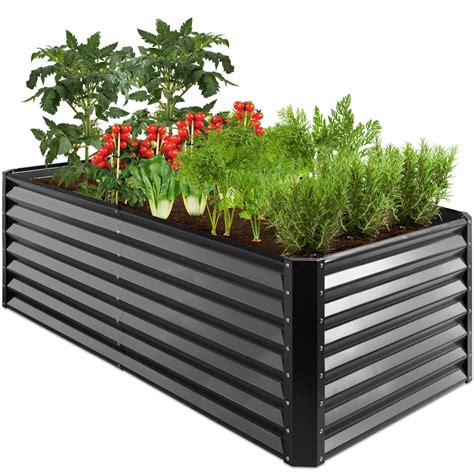 cheap steel planter box|outdoor metal planter boxes.